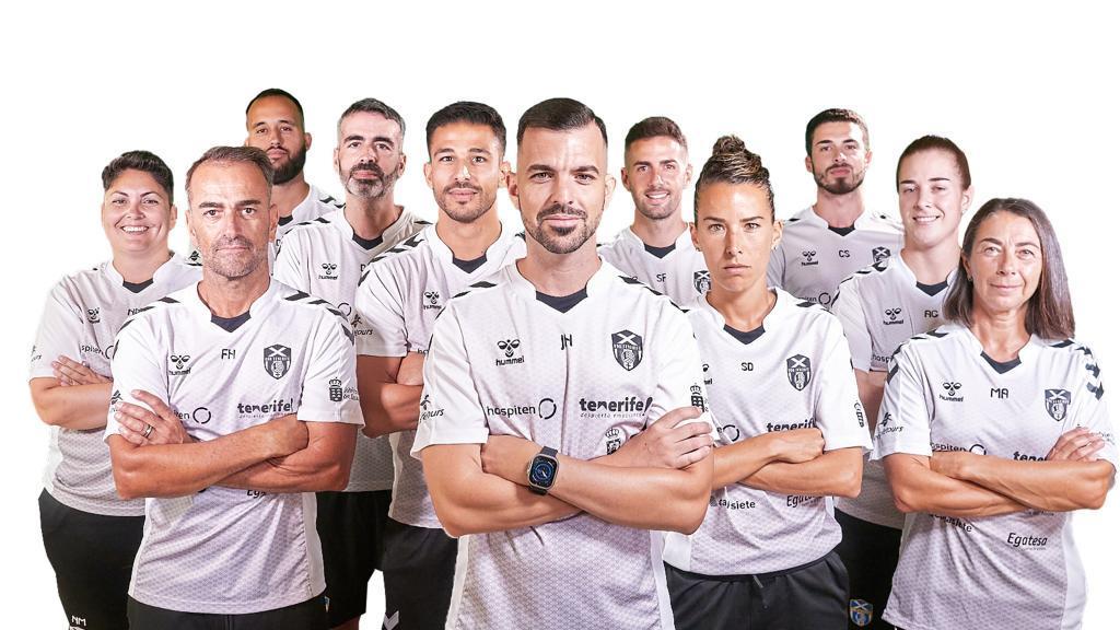 La UD Tenerife abre la temporada 23-24 con un staff técnico de gran nivel 